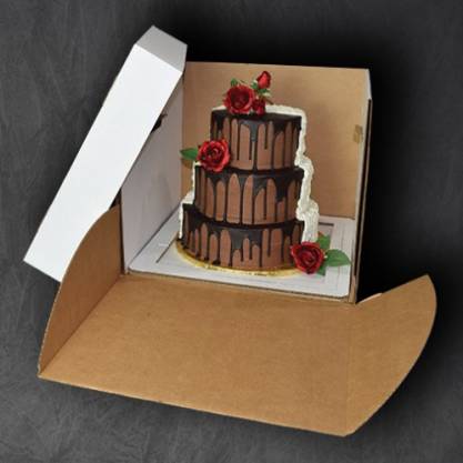 18" White INSERT ONLY (Not the cake box) For 14/16" Tier Cake