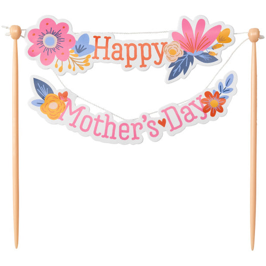 Happy Mother's Day Banner Banner Layon